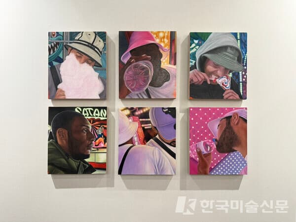 Ga&eacute;tan Vaguelsy 전시 전경, Galerie Polaris /&nbsp;사진=진승우