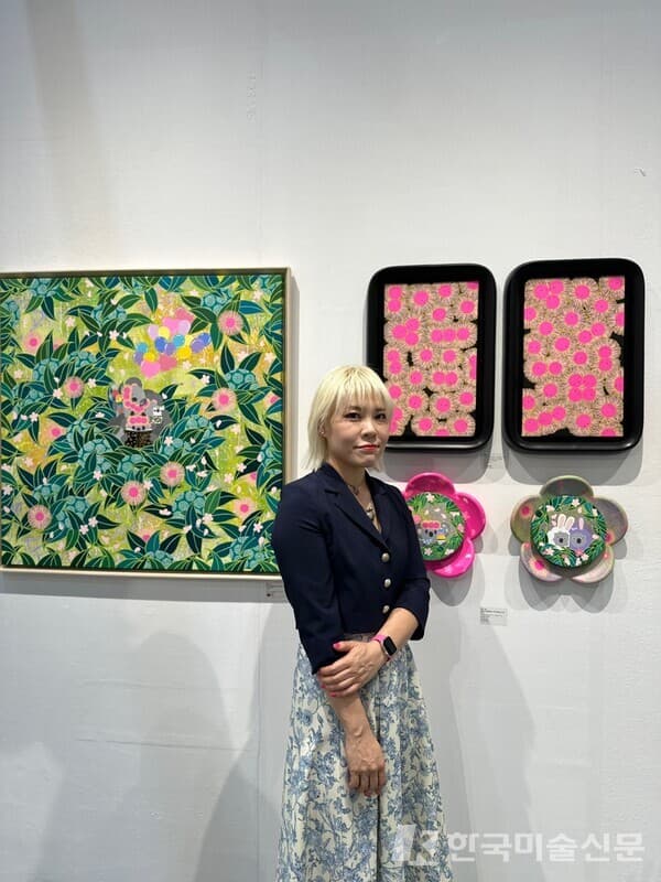 Artist LILY 2024 화랑미술제에서 자연으로 부터 얻은 영감 선보여