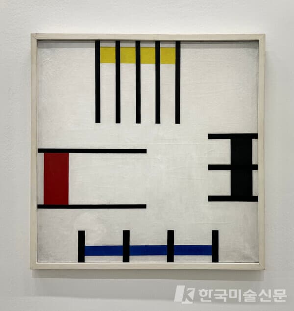 Composition(구성), 1932, 캔버스에 유채, 사진. 이소이 기자