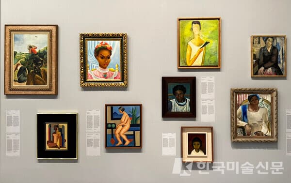 Nucleo Storico Portraits (주요 역사, 초상화) 전시 전경,&nbsp;Giardini, La Biennale di Venezia.&nbsp; 사진. 이소이 기자