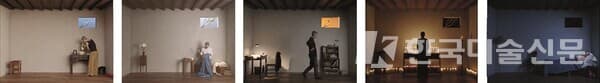 '캐서린의 방'(Catherines"s Room, 2001) 갈무리 @ Bill Viola