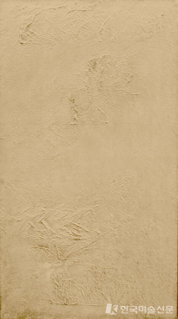 [사진=학고재 갤러리]정창섭 CHUNG Chang-Sup, Tak No.85920, 1990, 캔버스에 혼합재료 Mixed media on canvas, 81.7x51.5cm