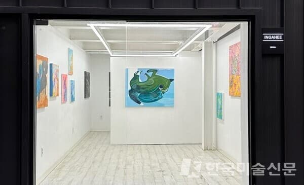 오윤석 작가 개인전 전시 전경 / 인가희 갤러리 제공