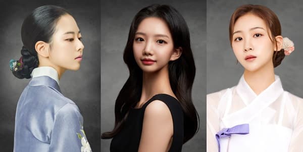 왼쪽부터 아라연 10기 박지원(가야금), 권지민(해금), 최민지(피리)(사진=댄허코리아)