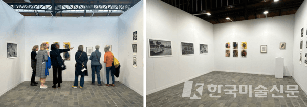 Installation view at Art on Paper-Brussels International Drawing Fair &copy;Ingahee Gallery