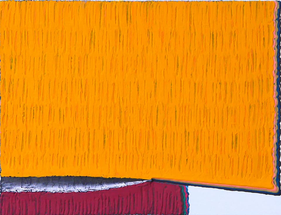 &nbsp;틈 - 積&middot;硏(적&middot;연) (9-05)_40.9x31.8cm_Mixed media on canvas_2024