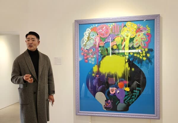 박진우 작가. (사진=강혜영)