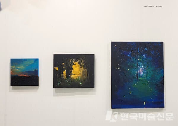 Magdalena Lamri 전시작품 (사진제공 : 케이리즈)