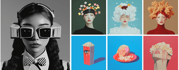Elissa 작가 /&nbsp;Portrait of Korean Food Series 외&nbsp;(2024년작)&nbsp;(자료제공=박은지 교수)
