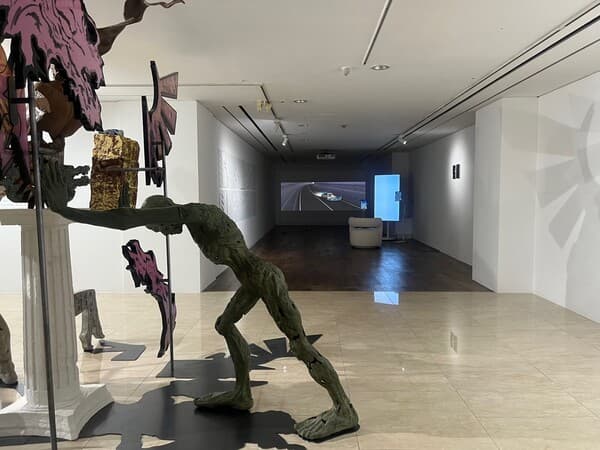 신한 영 아티스트 페스타 섬광 전시 전경. [사진=신한은행]