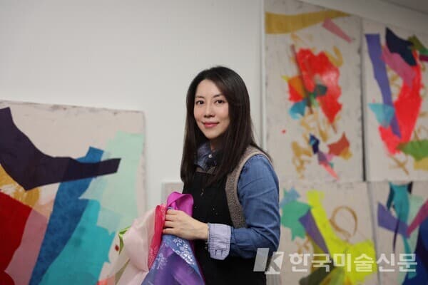 송미리내 작가[사진= 아트살동 드 아씨]