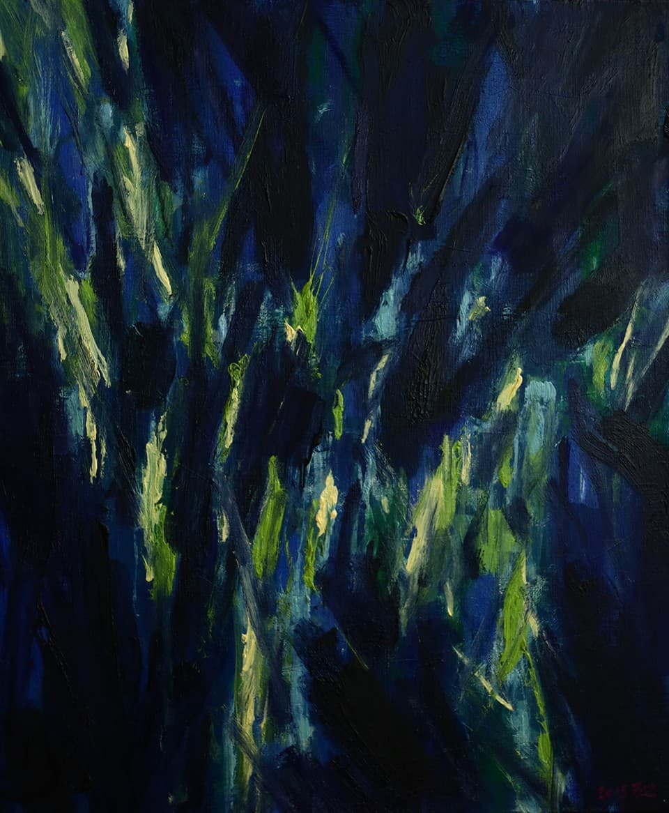 평안함으로 60.6x72.7cm Oil on canvas 2015 [사진=정영호 작가]