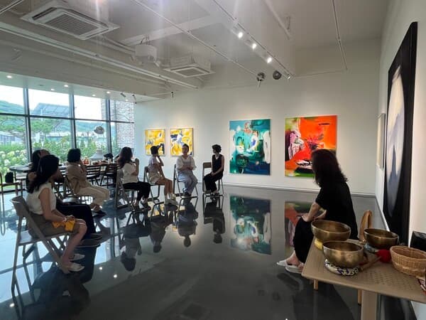 아티스트 토크 현장 (사진=강혜영)