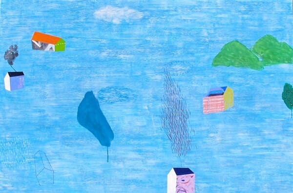 이경애.Going home. 195&times;130cm. acrylic on canvas.2025 [사진=세종대학교 제공]