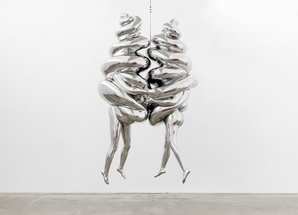 커플(The Couple), 2003, 알루미늄, 365.1 x 200 x 109.9 cm, 개인 소장, 뉴욕 &copy; The Easton Foundation / Licensed by SACK, Korea [사진=조너선 라이언후브우드, 호암미술관 제공]