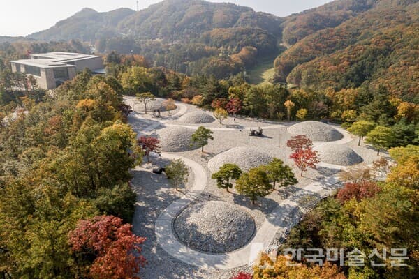 뮤지엄산 야외정원 전경 [사진=비전컬쳐, 뮤지엄산 제공]