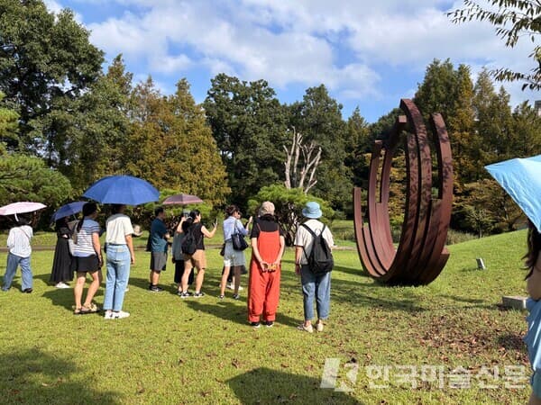 &nbsp;이함캠퍼스 전시장 외부&nbsp; [사진=비전컬쳐 제공]&nbsp;