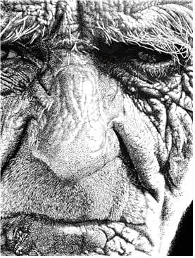 Facial Expression 25-2,122x164Cm 목판, 2025년 [사진=이상윤]