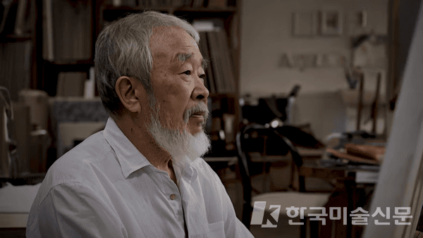 [인터뷰] 김창열 화백 '물방울의 방'