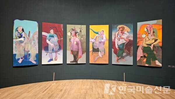 솔거미술관 내부 조셉초이작가의 작품