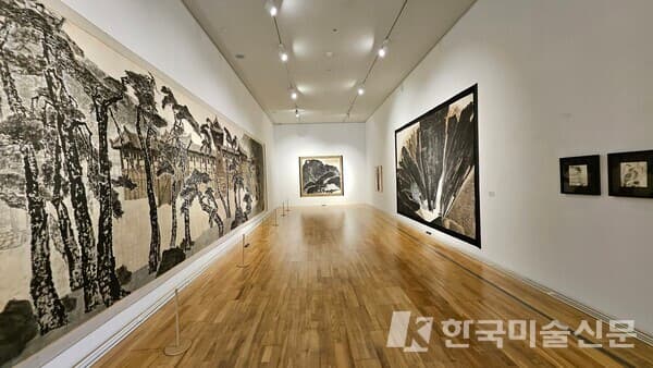 솔거미술관 박대성 전시작품