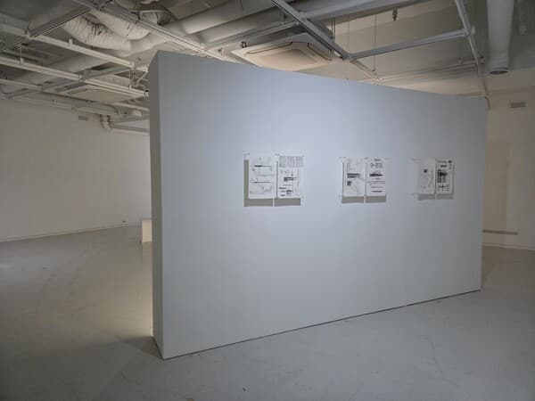 박아름빛 개인전_AI 트레이너 김 씨의 삶_전시 전경