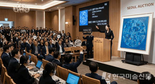 미술품 경매 가상이미지