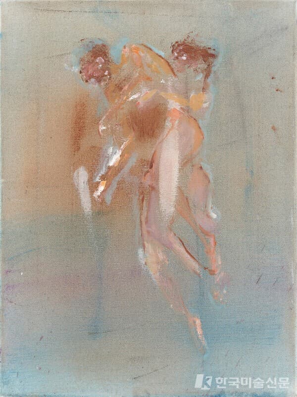 Robert Muntean, Floating, 2026, Oil on canvas, 40 x 30 cm ⓒ Robert Muntean, Eric Tschernow (이미지제공: UNC)
