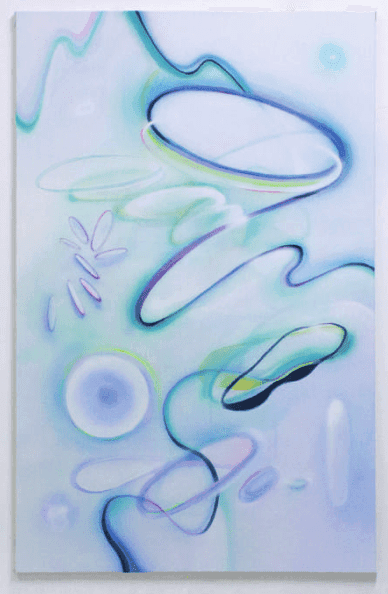 Space Time Memories (공간 시간 기억), 캔버스에 아크릴, 165x115 cm