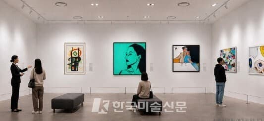[현장인터뷰] 은사시나무 톱밥으로 빚은 기호의 세계, 엄미영 작가