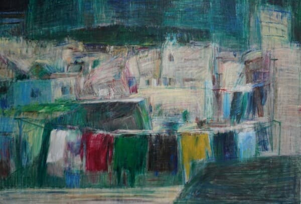 시간의 주름, 삶의 빛깔 (91.0&times;65.0cm, Oil on canvas, 2026)