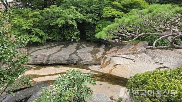 석파정 옥상 정원 (사진. 강혜영)