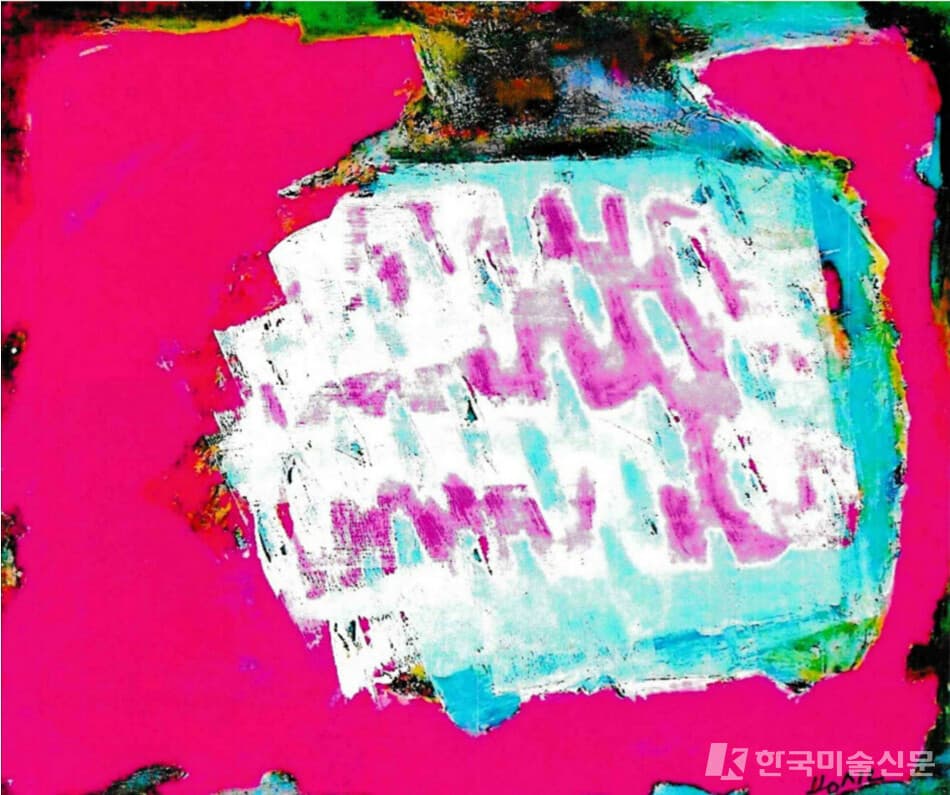 박용신 화백 "추상화는 보물찾기, 세상의 아름다움 볼 수 있어야"