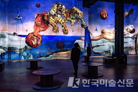 빛의 시어터, 새 전시 ‘달리 : 끝없는 수수께끼’展 개막