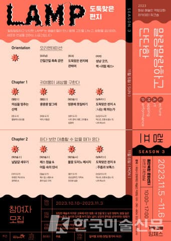 화성시문화재단, 2023 예술인 역량강화 아카데미 워크숍 참여자 모집