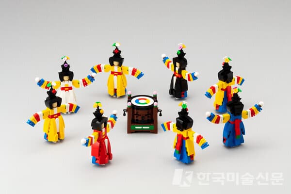 국립부산국악원, 콜린 진 〈춤추는 레고〉 展 개최